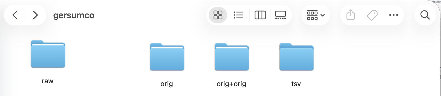 Folders after first round